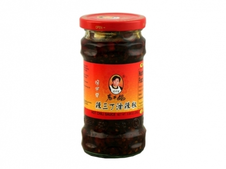 LKM* HOT CHILI SAUCE < Triple Spice > in JAR 24*9.88z