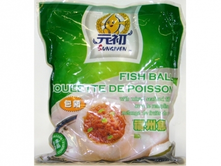 Sungiven* Fuchow Fish Ball (w/ Seafood Filling)24*12z