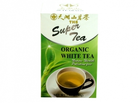 TianHuShan* < Organic > WHITE tea bag 24*1.41z