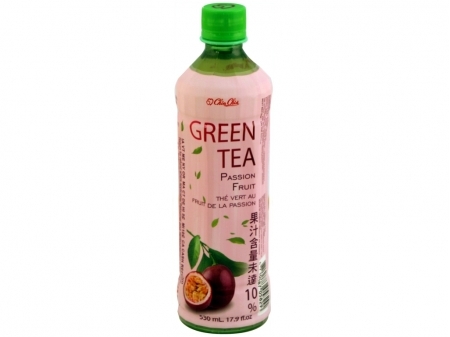 ChinChin* GREEN TEA w/ PASSION FRUIT 24*17.5 fl oz
