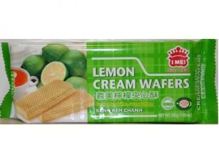 I-MEI* Lemon Cream Wafer 24*7.05z