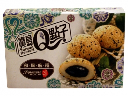 Family* TAIWAN DESSERT MOCHI - SESAME 24*7.4z
