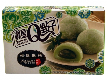 Family* TAIWAN DESSERT MOCHI - GREEN TEA 24*7.4z