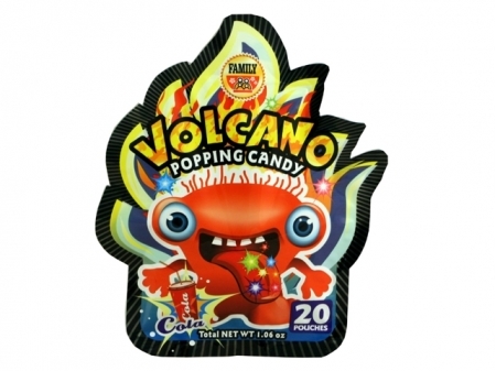 Family* < COLA > VOLCANO POPPING CANDY 4*12*1.06z