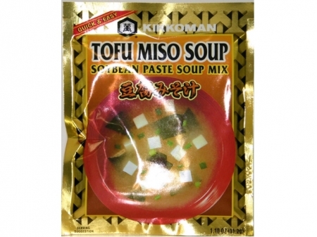 Kikkoman* Egg Soup (Green-Tofu Miso) 24*1.1oz