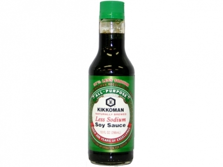 Kikkoman* (S) Lite Soy Sauce (Green) 12*10z