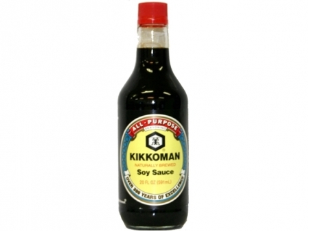 Kikkoman* (L) Soy Sauce (Red) 12*20z
