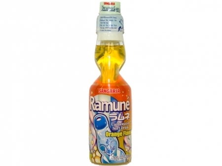 Sanga* (Orange) Ramune Drink 30*6.76z