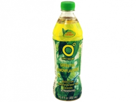Zero Degree* LEMON GREEN TEA 24*15.39 fl oz