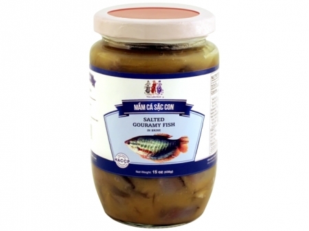 TL* SALTED WHOLE GOURAMY FISH in BRINE 24*15z