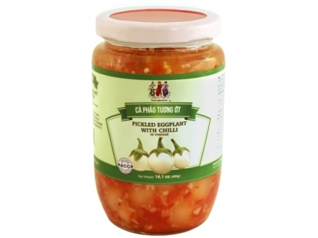 TL* PICKLED EGGPLANT w/ CHILLI in VINEGAR 24*14.1z
