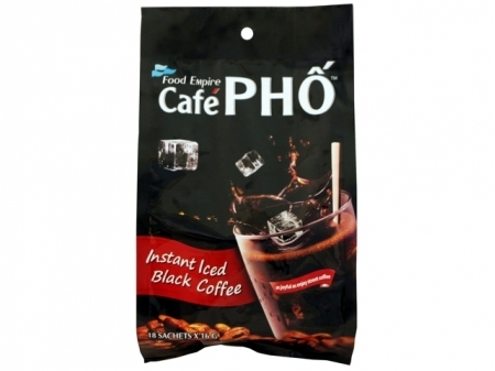 Cafe PHO* < L-BAG > ICED BLACK COFFEE 20*18*0.56 oz