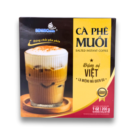 Benus* Salted Instant Coffee Mix (Ca Phe Muoi) 24*7 oz