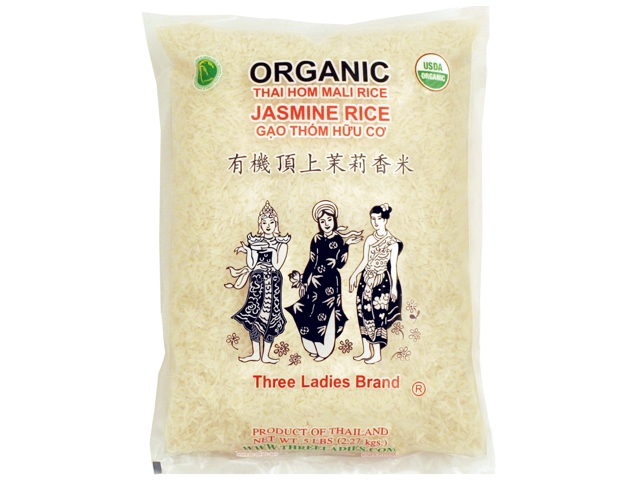 Rice & Rice Stick Rice (18) Rice Paper (28) Rice Stick (46) 3ladies* 5# ORGANIC  HOM MALI RICE 10*5lbs 3ladies* 5# ORGANIC HOM MALI RICE 10*5lbs QTY: 8069  (0 Votes!) 1 2 3 4 5 Manufacturer: Three Ladies Brand Barcode: 737483880699  Package ...